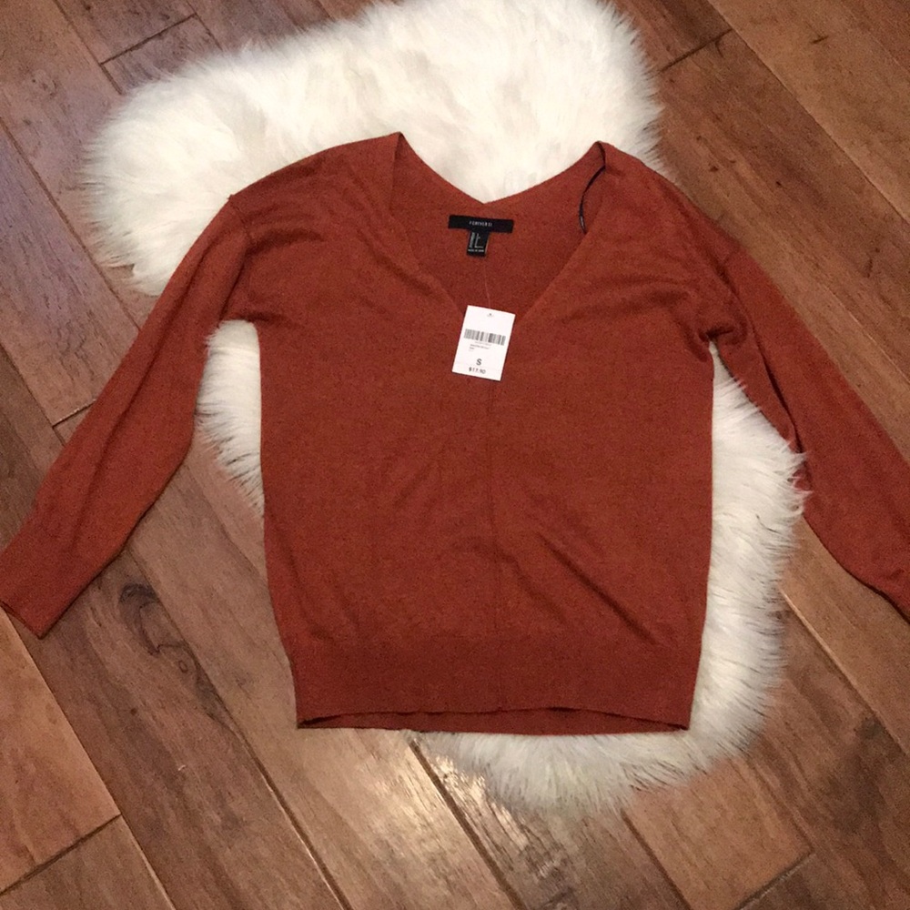 Burnt Orange Sweater